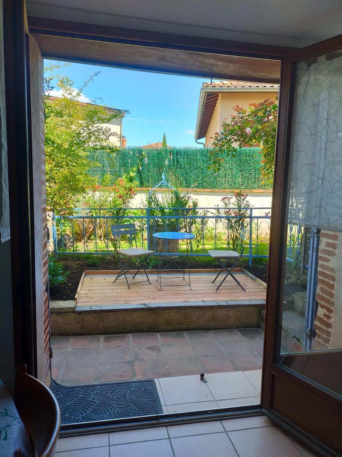 Studio La Roseraie Avec Jardin Privatif Proche Centre Ville Moissac Zewnętrze zdjęcie