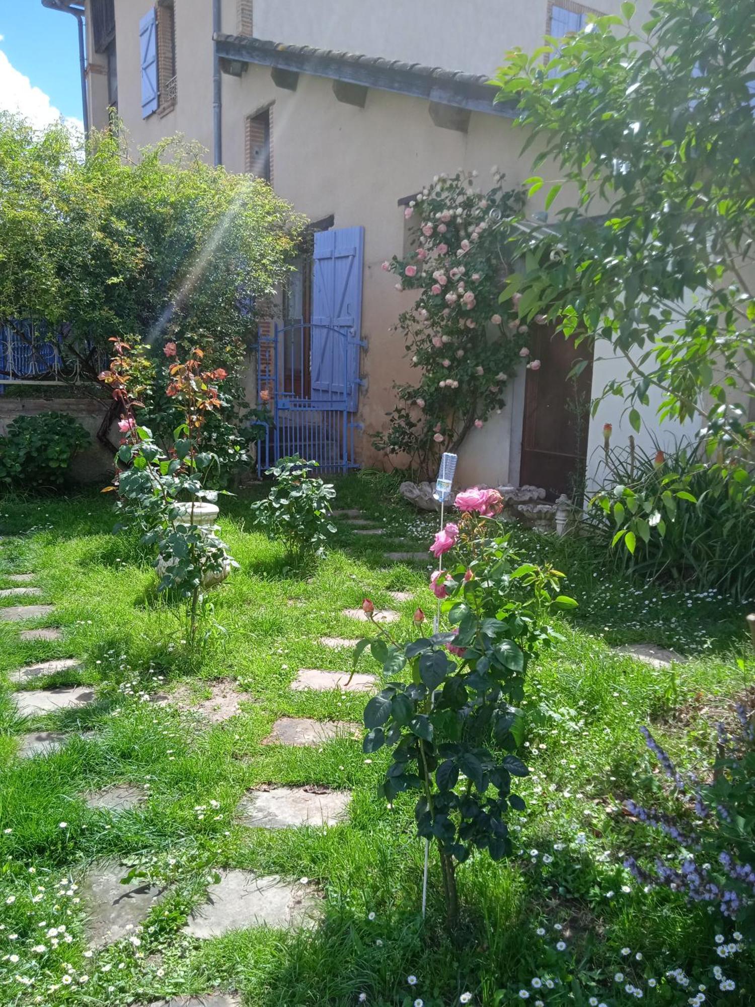 Studio La Roseraie Avec Jardin Privatif Proche Centre Ville Moissac Zewnętrze zdjęcie